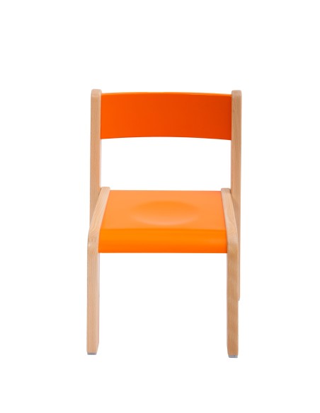 Scaun grădiniță stivuibil Amik, color