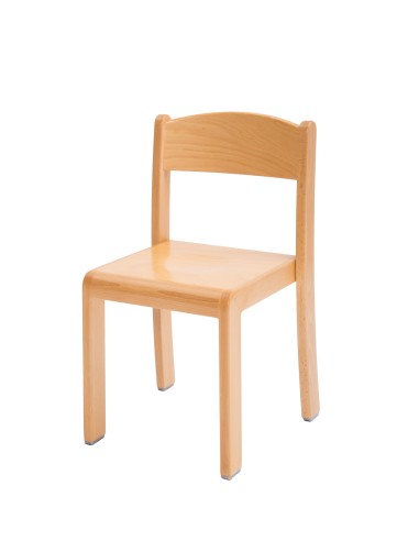 Scaun grădiniță stivuibil Huny, set 4 buc.