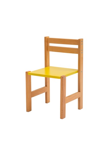 Kindergartenstuhl, Massivholz - Amigo