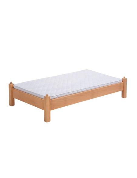 Stackable kindergarten bed - solid wood