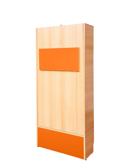 Klappbett für Kindergärten - Farbe, Melamin-Spanplatte