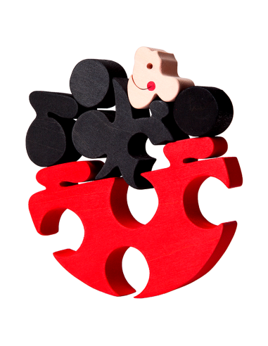 Marienkäfer - Montessori 3D Puzzle, Holz,...